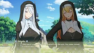 Summer Clover harem game ep 2: sexy boss tempts with quick action. ready for it?