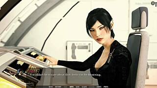 Hey, check this Asian girl with no bra in Unending Void 55!