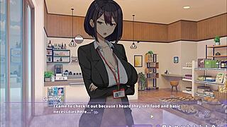 Summer Clover harem game ep 2: sexy boss tempts with quick action. ready for it?