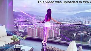 Beautiful Teen Alexandra Moore's First Anal Experience