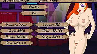 Jessica Rabbit's Emotional 3D Anime Sex with Rabbit Toy in Park