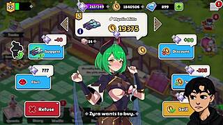 exploring nutaku waifu shop with massage and toy domination scenes