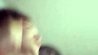 real homemade couple banging an 18 year old beauty on their cozy bed