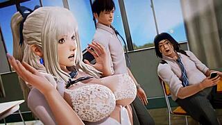 curious about brooke scott’s nude scenes in waifu academy game