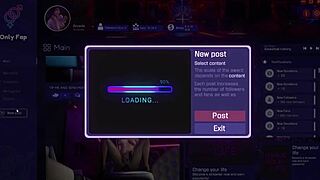 OnlyFap Simulator 4 delivers raw nude sex game action now