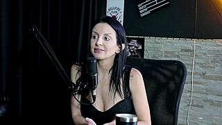 Wow, Vitoria Vonteese in sheer red gets wild with hard Dutch action!