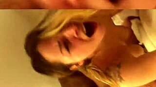 Sweet Blonde 18 Bent Over and Pounded Until She Creams