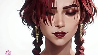 naughty redhead friend gives pussy and gets creampied