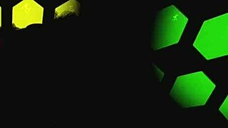 Wow, Brazilian college girl riding hard in the club!