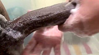 Petite Blonde Step Sister Tricks Step Brother in Bathroom for Sex