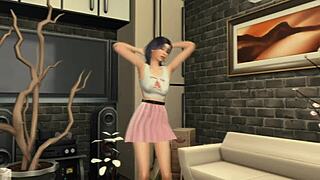 Young girl gets gang banged by friends with benefits