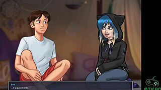 Summertime Saga Ep 87 - Plan to Get Busty Odette with Redhead Gracce 😜