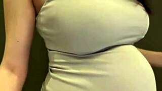 Stepmother’s breasts with milk and outdoor sex with a student