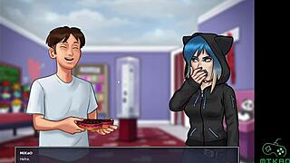 Summertime Saga Ep 87 - Plan to Get Busty Odette with Redhead Gracce 😜