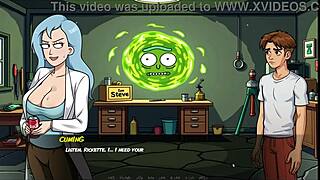 Yo, Morty’s Sister Sucks Me Off in Demoniums Hentai Game Ep 3! Wanna See This 3D Creampie?