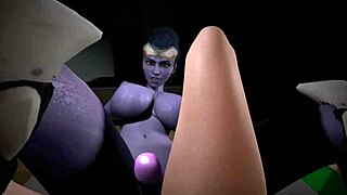 I Love Watching Widowmaker and Tracer Play with Dildos in Overwatch