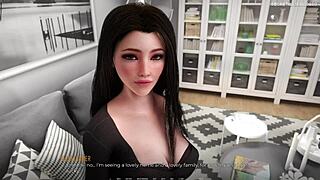 Hot Stepsis Masturbates with Huge Dildo Dreaming of Cock