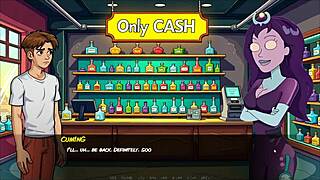 in this hentai parody, he faces pegging during his first wild porn shoot