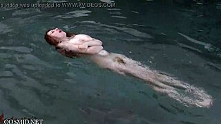 Hey, have you seen Misha Lowe chilling by the pool with those stunning curves?