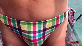 hey, did you jerk off in that sexy bikini at secret school?