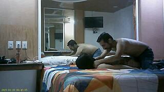 I took my cousin to a hotel for a massage and ended up banging her