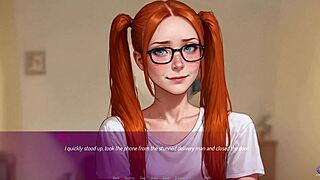 Husband Caught Wife Naked with Delivery Boy - 3D Hentai!