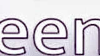 Blonde British 18yo student slurps cock and gulps huge cum load! 😋