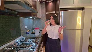 i fucks my stepsister in her student uniform