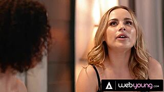 Lonely Petite Alexis Tae Enjoys Intimate Moments With Roommate Anna Claire Clouds