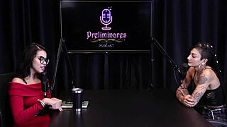 Caroleta Roots dominates in lingerie, craves big gang bang outdoors