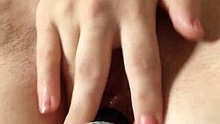 exploring my body with various toys for relaxation