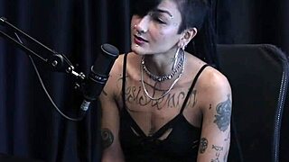 Caroleta Roots dominates in lingerie, craves big gang bang outdoors