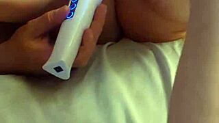 i masturbate with wand and cum multiple times in 4k close up