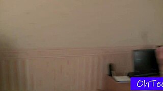 Amalia And Janko Pound In Dorm Bedroom