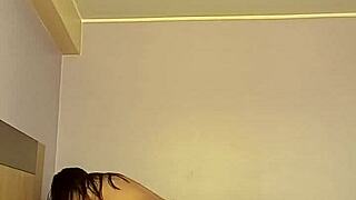 Watch me flash and let the taxi driver suck my husband's cock!