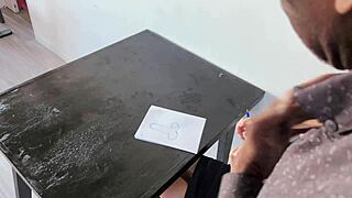 Hey, Watch This Naughty Student Take BBC King Mike’s Pounding!