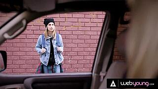 Teen Kristen Scott licks petite blonde Kenna James in hot scissoring