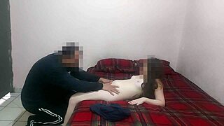 Damn, old guy bangs young latina under bridge for cash, no condom!