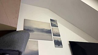 Redhead college girl tries fashion haul, ends up in porn casting