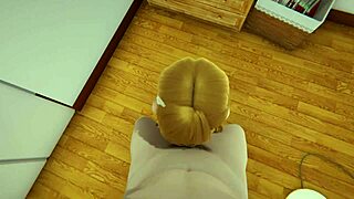 hey anna, got caught and banged in this 3d hentai!