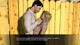 in the nursing game, the teen in outfit gets pleasured back to life