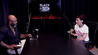 Specific Vampire Fan Annie Clementine Records with Couples, Faces Soft Performance in Sheer Red