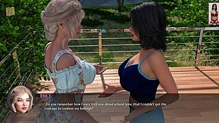 Curvy Teen in Sexy Outfit Shows Big Tits at Reunion 29. She Teases Hard!