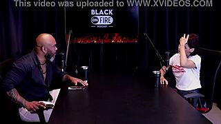 Specific Vampire Fan Annie Clementine Records with Couples, Faces Soft Performance in Sheer Red