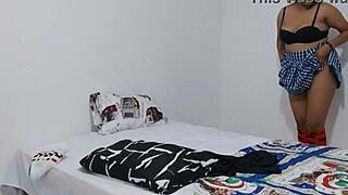 Wow, this 18-year-old student made porn in uniform for her teacher... unreal! 😍