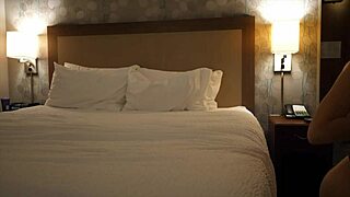 Hotwife Slams Tight Body on Hung Bartender Brad Newman During Vacation