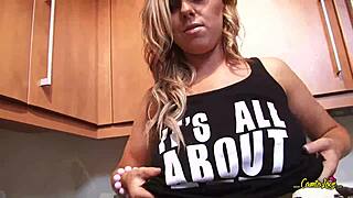 i want to lick the cream off that blonde teen's tits