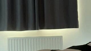 Step Daughter Relaxes While Step Dad Is Next Door