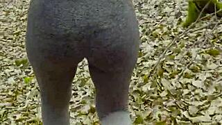 Cum inside me in this public park adventure with a girl next door look