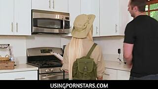 Hey, check out busty blonde Fit Kitty getting drilled outdoors with dude’s Asian gf watching!